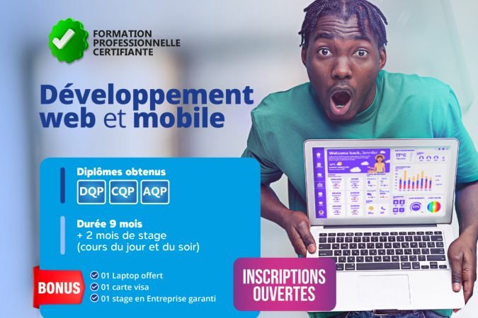 Formation-Developpement-web-et-mobile-Institut-de-formation-professionnelle---Griotys-academy-rentree-academique