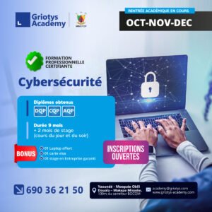 Formation-cybersécurité-protection-des-systemes-dinformations-données-web-Institut-de-formation-professionnelle---Griotys-academy-rentree-academique
