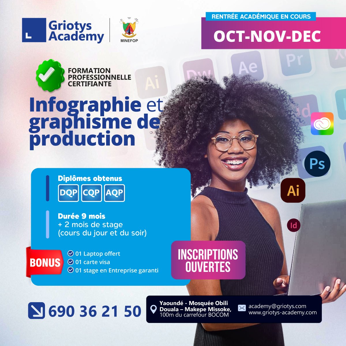 Formation-infographie-graphisme-de-production-Institut-de-formation-professionnelle---Griotys-academy-rentree-academique