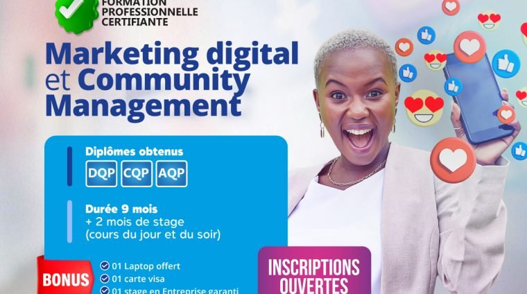 Formation-marketing-digital-community-management-Institut-de-formation-professionnelle---Griotys-academy-rentree-academique
