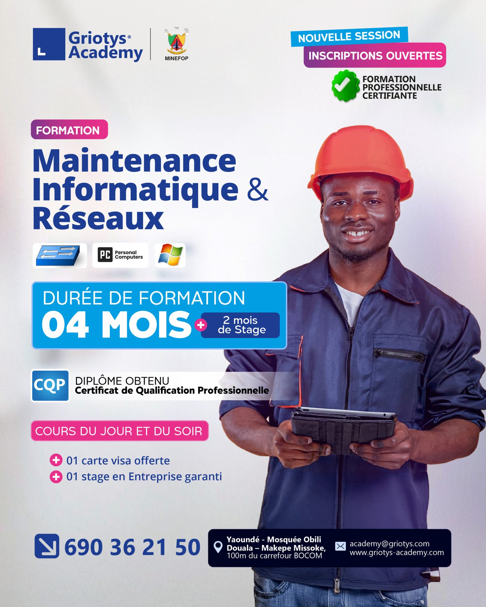 Formation maintenance informatique et réseaux