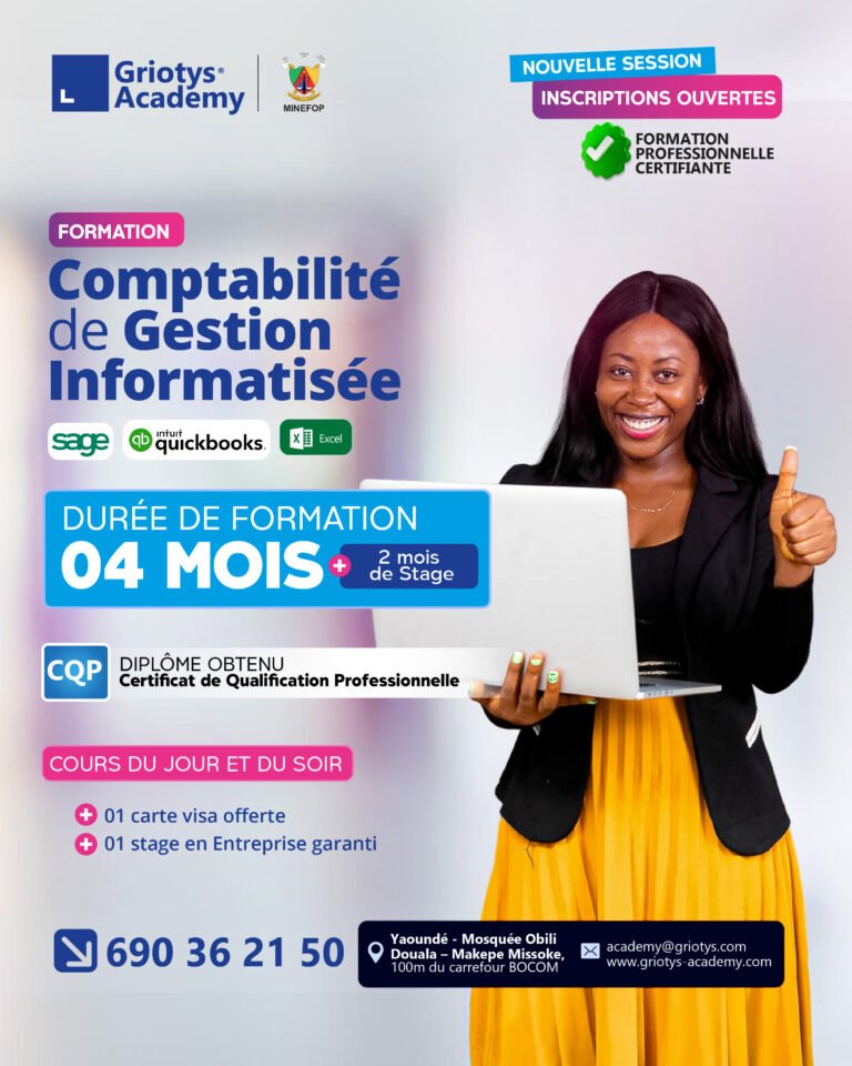 Formation en comptabilité et gestion informatisée